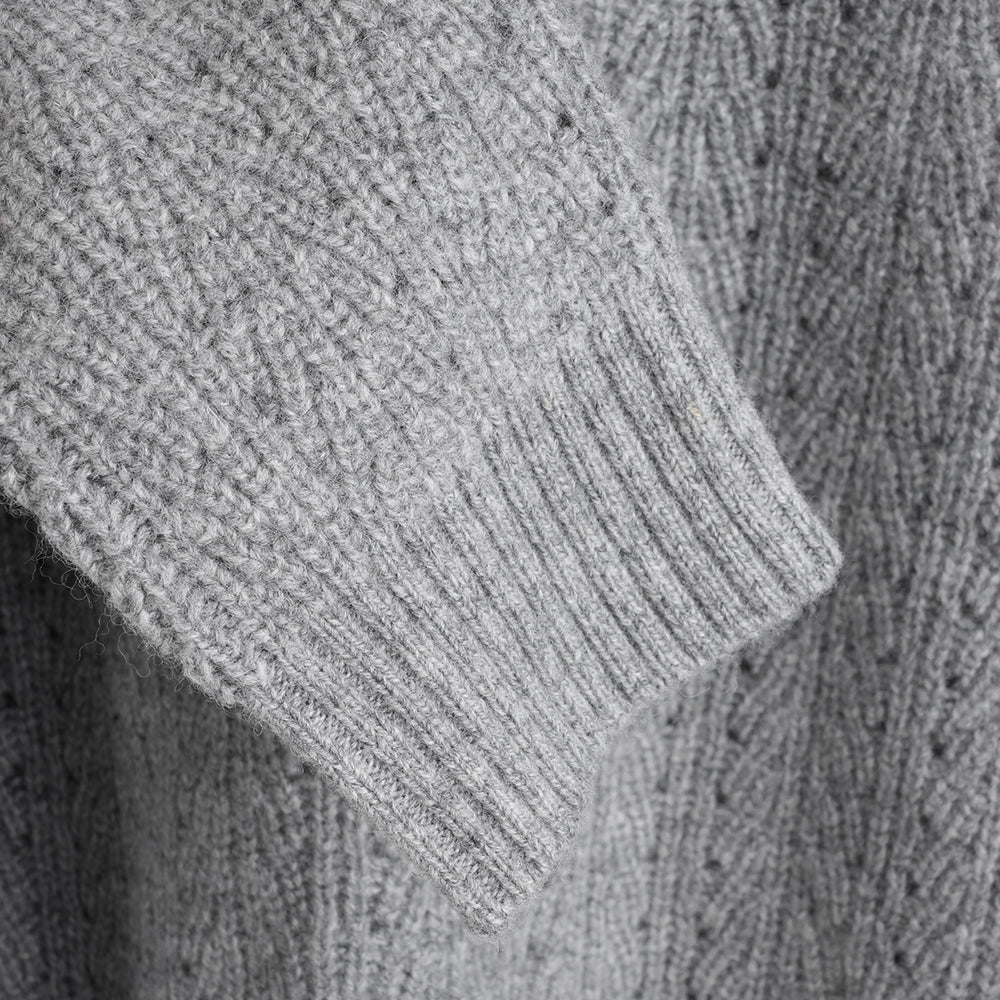 Womens Clover Merino Crew Sweater (Heather)
