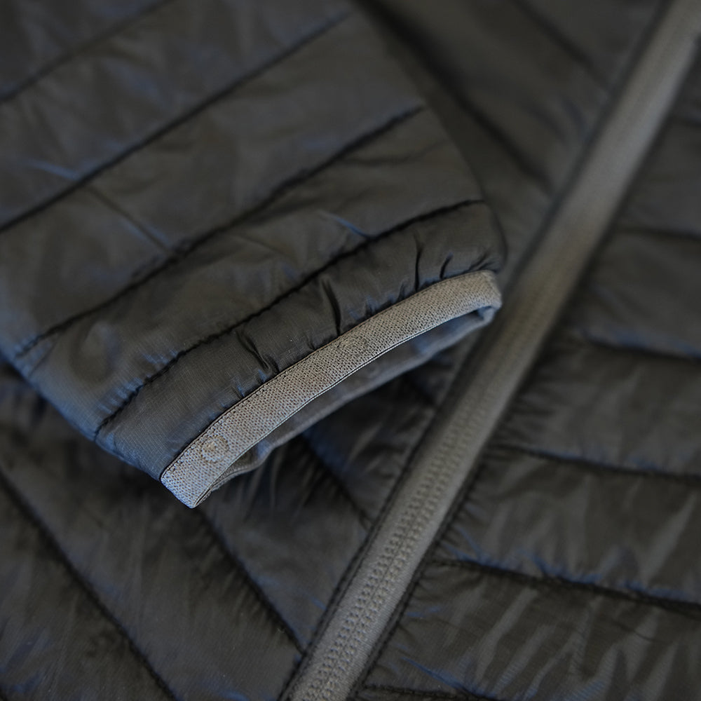 Isobaa Womens Merino Wool Insulated Jacket (Black/Smoke)