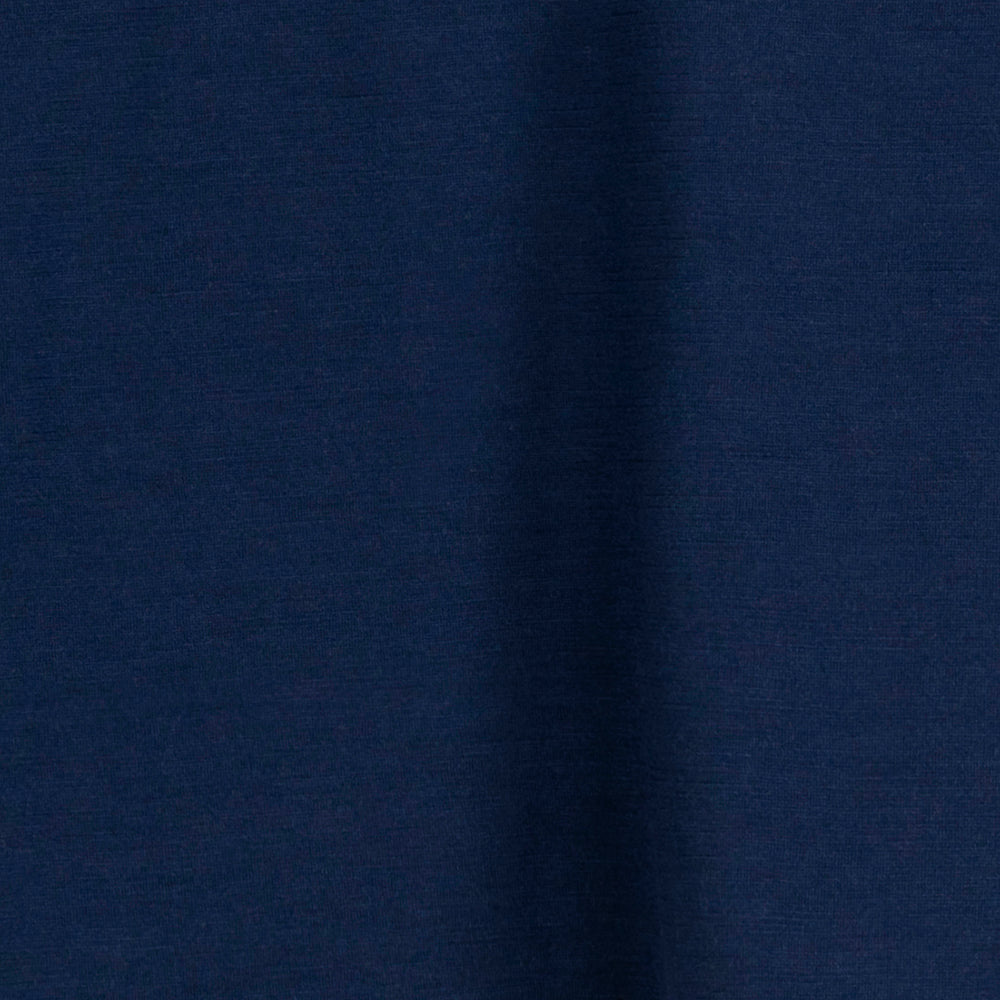 Womens Merino 150 Emblem Relaxed Tee (Navy/Sky)