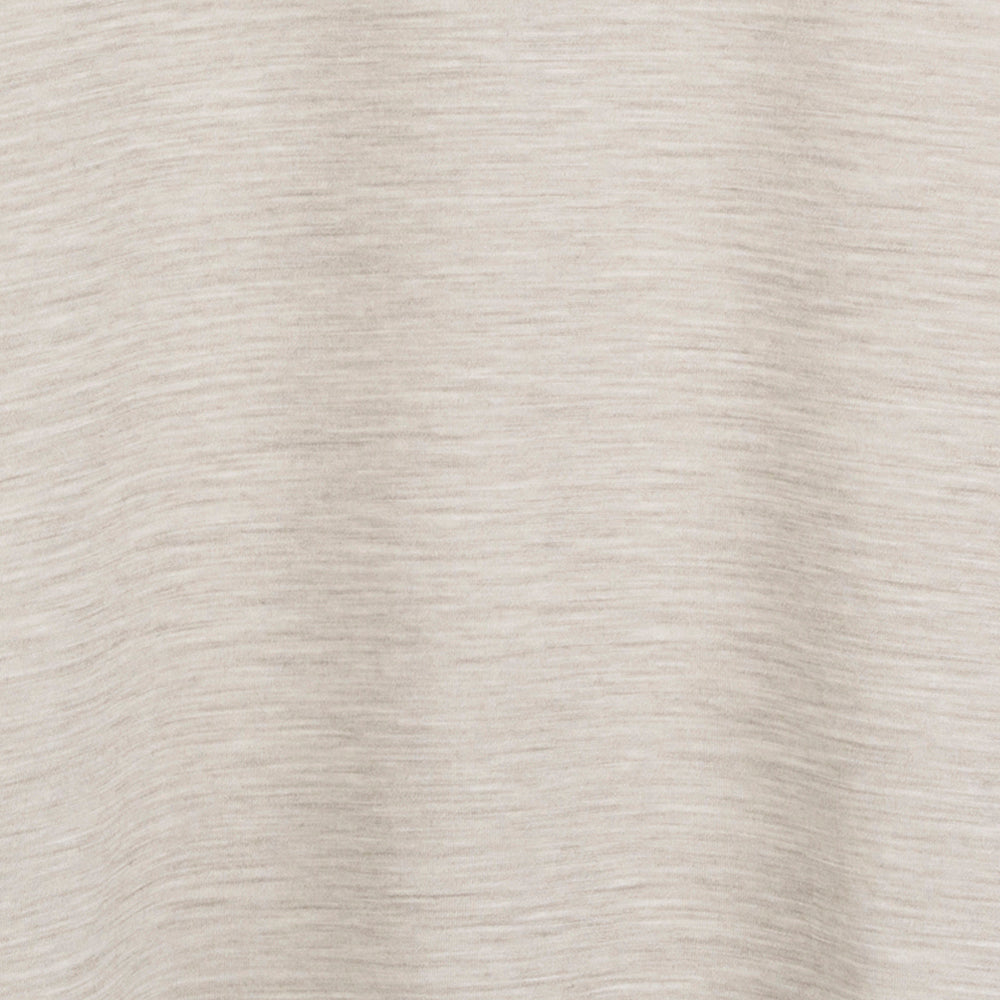 Womens Merino 150 Emblem Tee (Jute/Lagoon)