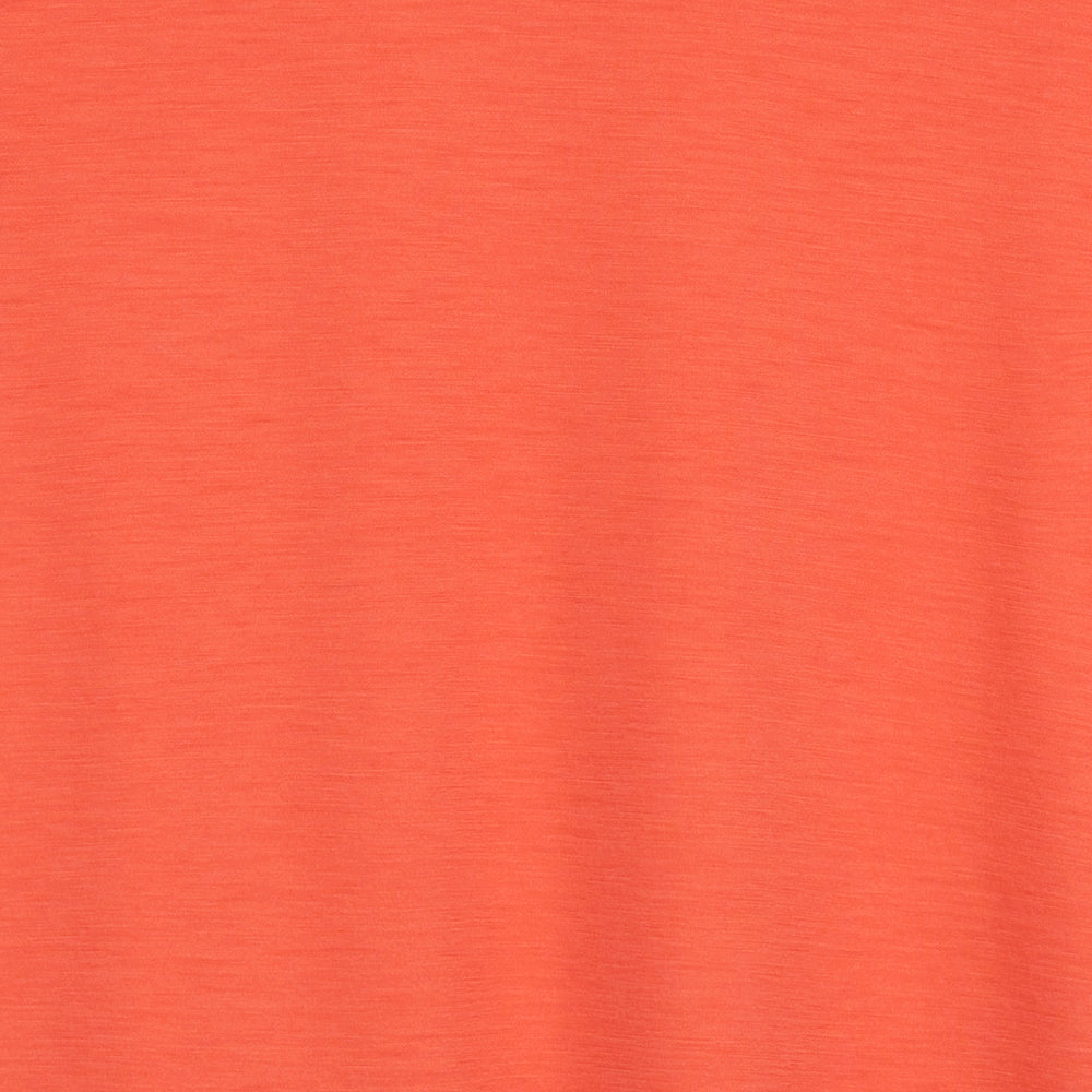 Womens Merino 150 Short Sleeve Relaxed Crew (Coral)