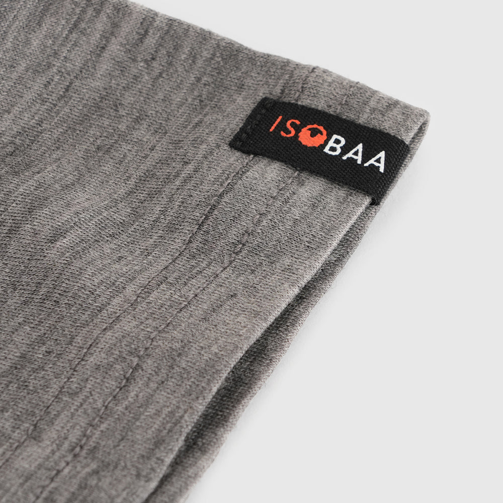 Womens Merino 150 Sketched Sunset Tee (Charcoal/Navy)
