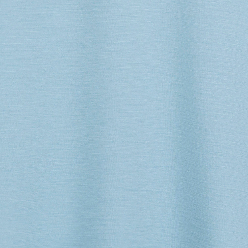 Womens Merino 150 Stamp Summit Tee (Lagoon/Jute)