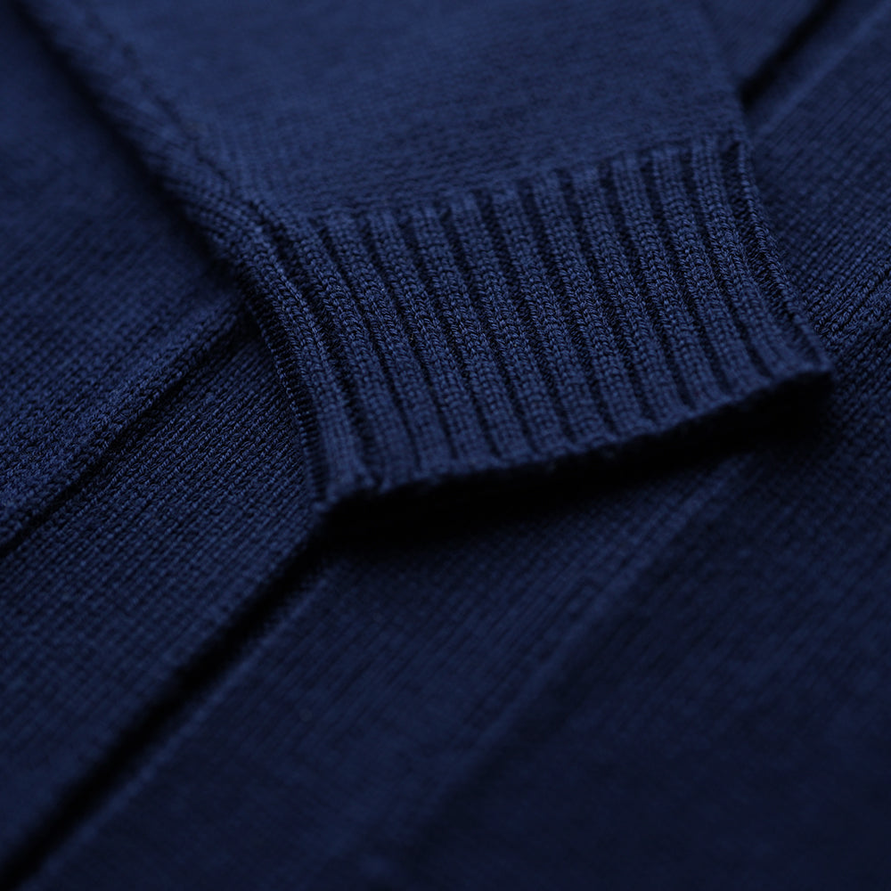 Isobaa | Womens Merino Open Cardigan (Navy) | Wrap yourself in pure comfort with Isobaa's extra-fine Merino cardigan.