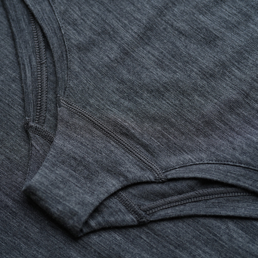 Isobaa | Womens Merino Blend 160 Hipster Knickers (Smoke Melange) | Discover everyday comfort with Isobaa's Merino blend hipster knickers.
