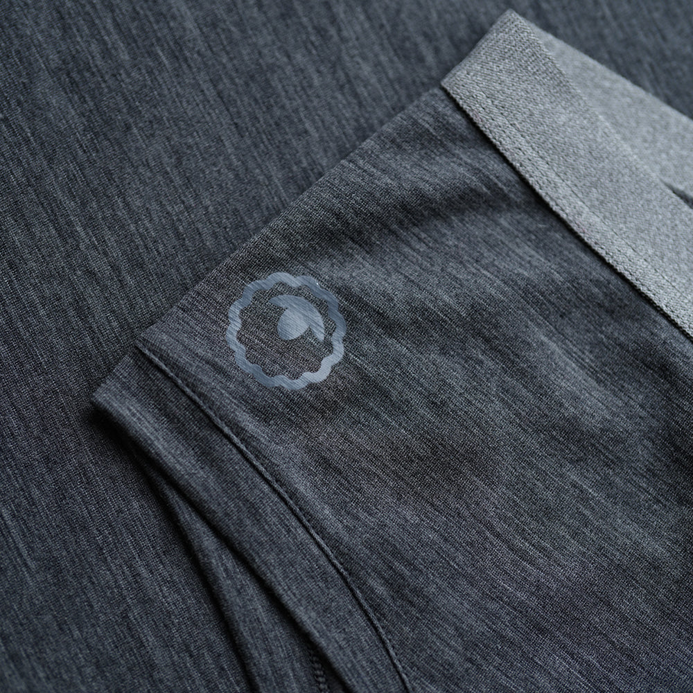 Isobaa | Womens Merino Blend 160 Hipster Knickers (Smoke Melange) | Discover everyday comfort with Isobaa's Merino blend hipster knickers.