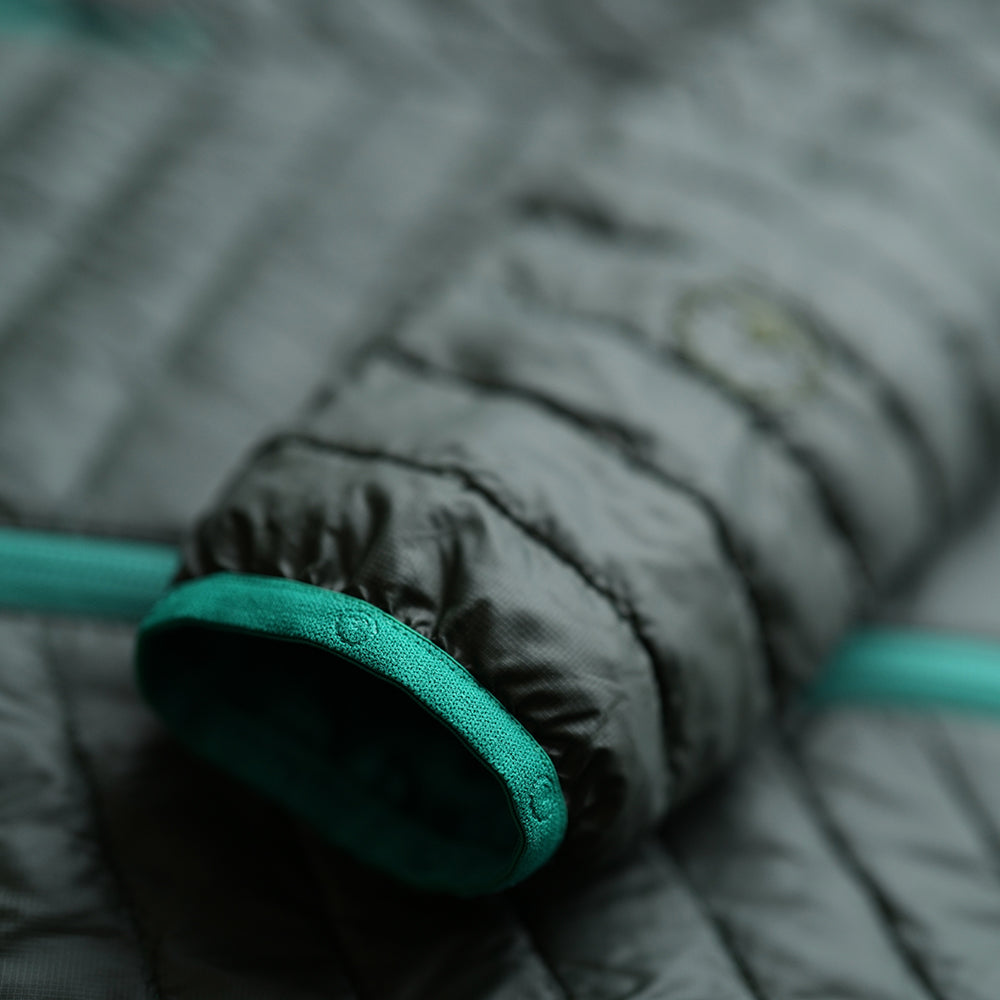 Isobaa | Womens Merino Wool Insulated Jacket (Forest/Green) | Innovative and sustainable design with our Merino jacket.