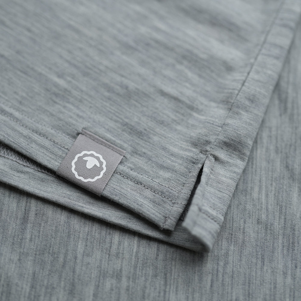 Isobaa | Womens Merino Blend 160 PJ Cami (Cloud Melange) | Indulge in cosy evenings and restful nights with Isobaa's Merino blend cami.
