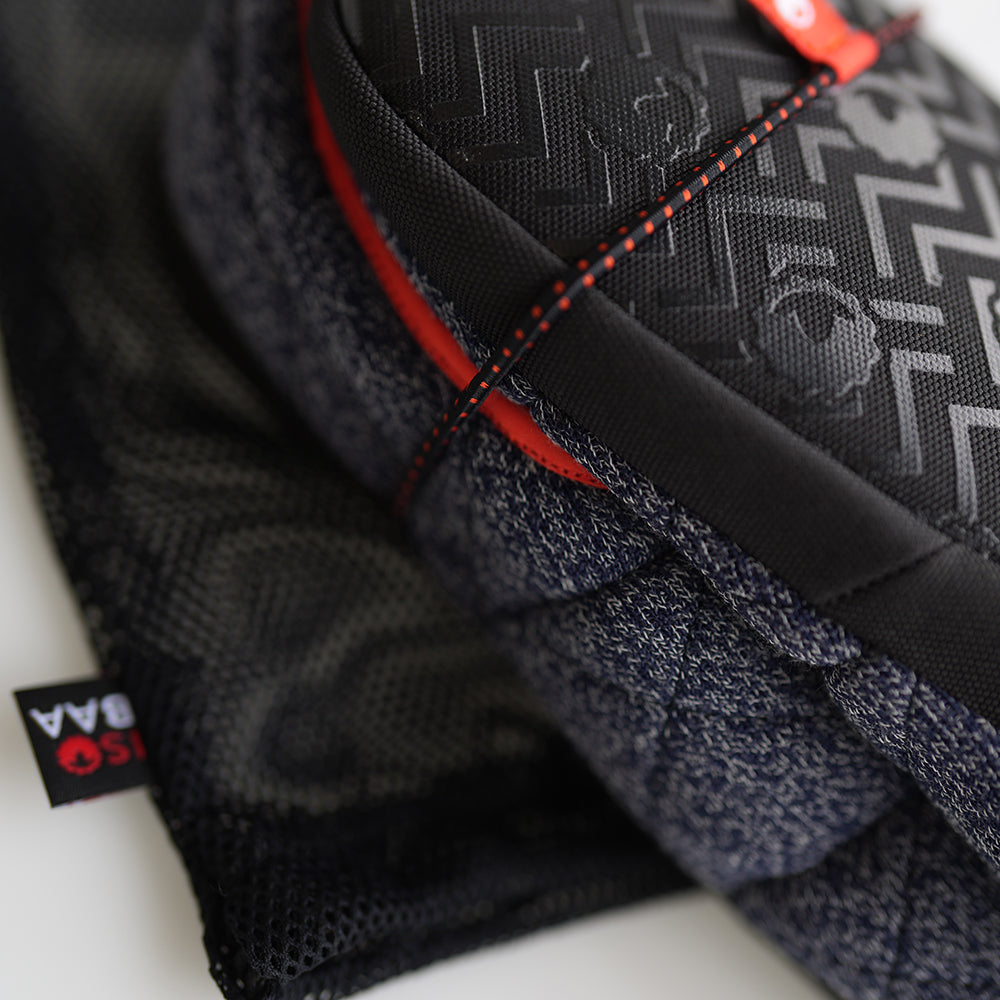 Isobaa | Merino Blend Travel Slippers (Navy Melange) | Slip into ultimate comfort after a long day with Isobaa's Merino travel slippers.