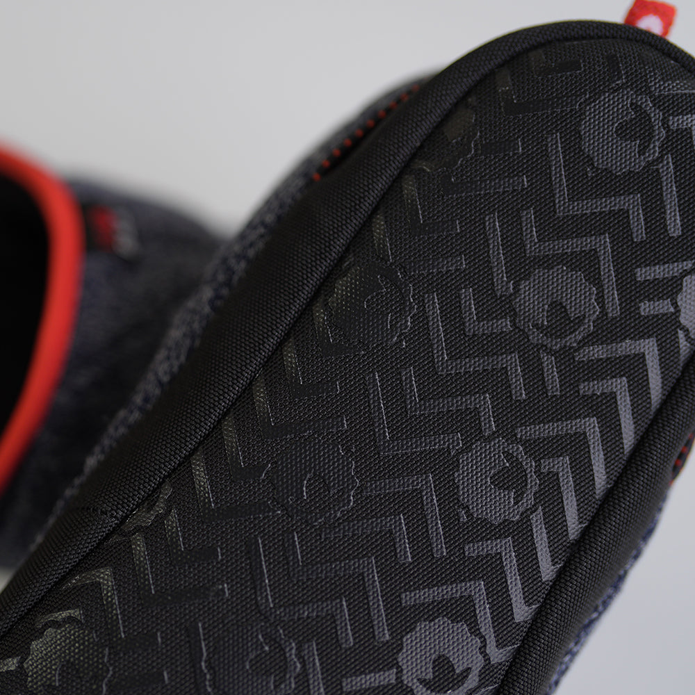Isobaa | Merino Blend Travel Slippers (Navy Melange) | Slip into ultimate comfort after a long day with Isobaa's Merino travel slippers.