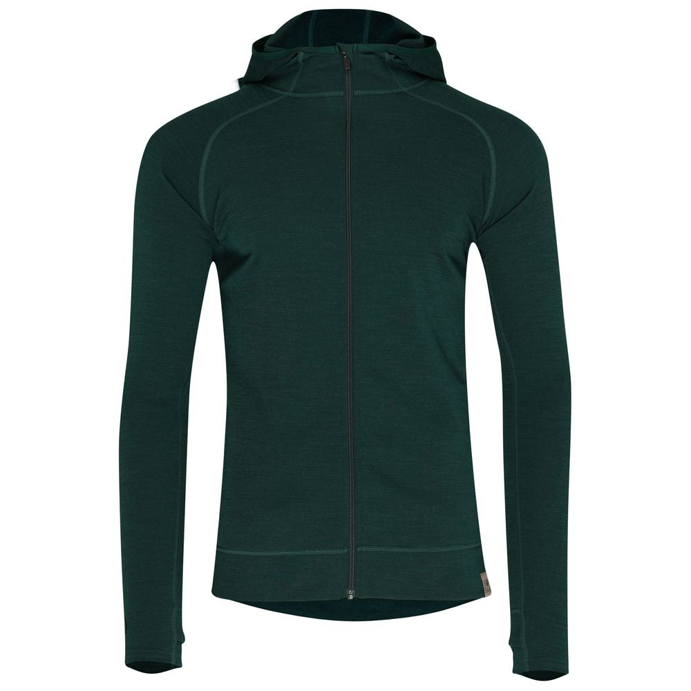 Isobaa | Mens IsoSoft 240 Hoodie (Emerald) | For chilly trailheads, post-workout cool-downs, and cosy weekends.