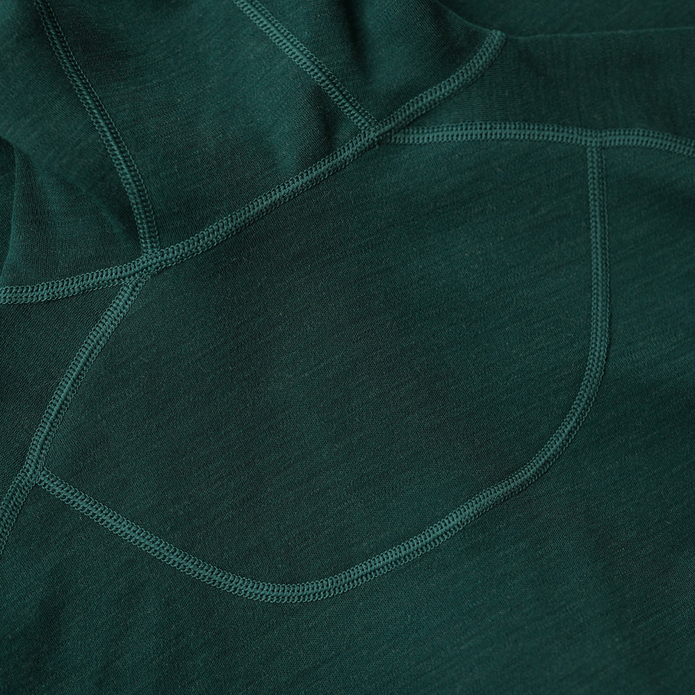 Isobaa | Mens IsoSoft 240 Hoodie (Emerald) | For chilly trailheads, post-workout cool-downs, and cosy weekends.