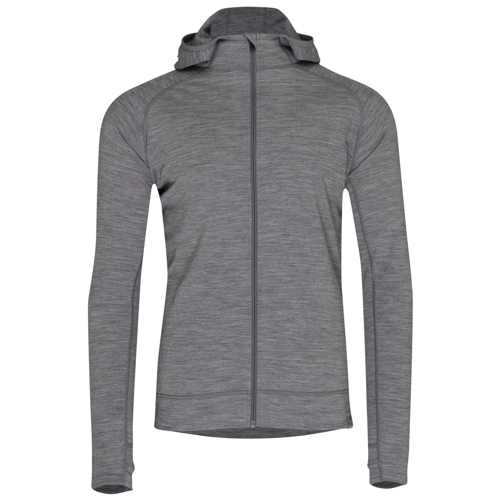 Isobaa | Mens IsoSoft 240 Hoodie (Grey) | For chilly trailheads, post-workout cool-downs, and cosy weekends.