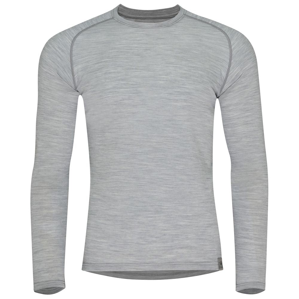 Isobaa | Mens IsoSoft 180 Long Sleeve Crew (Cloud) | The ultimate adventure top.