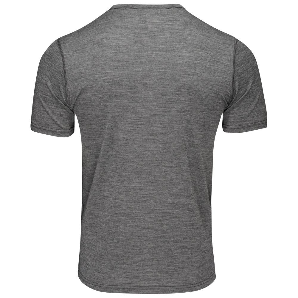 Isobaa | Mens Merino 150 Odd One Out Tee (Charcoal) | Gear up for everyday adventures, big and small, with Isobaa's superfine Merino Tee.
