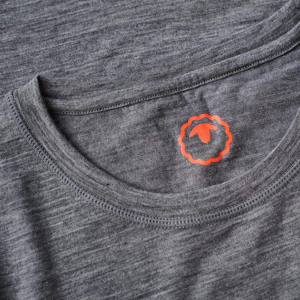 Isobaa | Mens Merino 150 Pocket Tee (Charcoal) | Gear up for outdoor adventure with Isobaa's superfine Merino Tee – a perfect blend of comfort, practicality, and sustainable design.