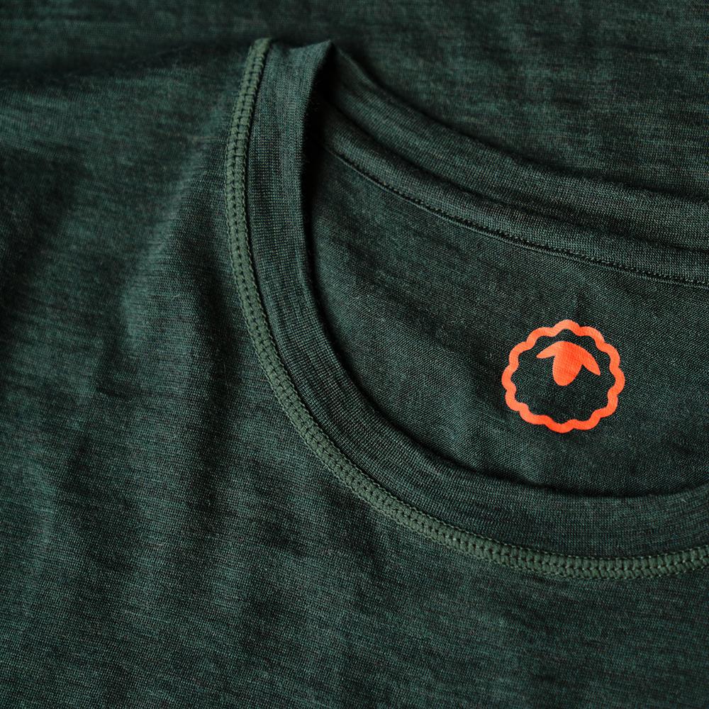 Isobaa | Mens Merino 150 Pocket Tee (Forest) | Gear up for outdoor adventure with Isobaa's superfine Merino Tee – a perfect blend of comfort, practicality, and sustainable design.