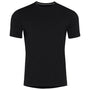 Mens Merino Blend 160 PJ T-Shirt (Black Melange)