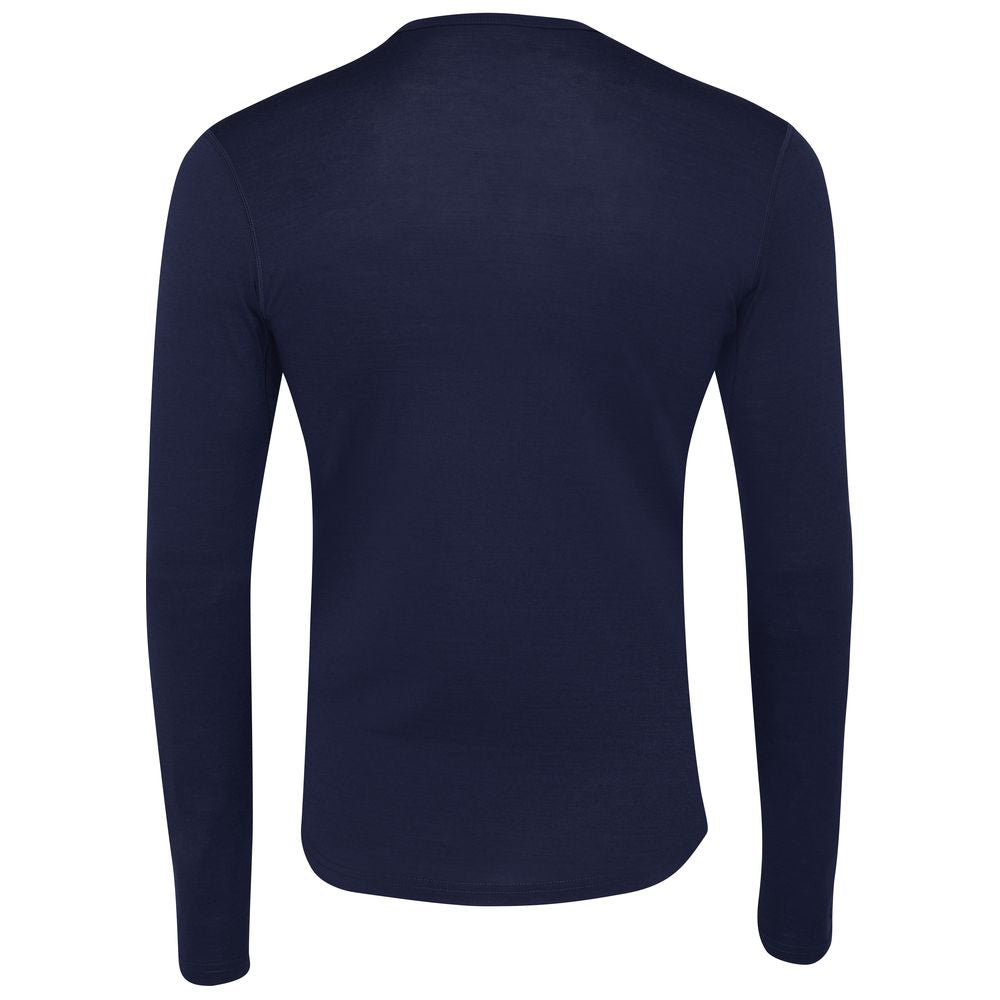 Isobaa | Mens Merino 180 Long Sleeve Crew (Navy) | Get outdoors with the ultimate Merino wool long-sleeve top.