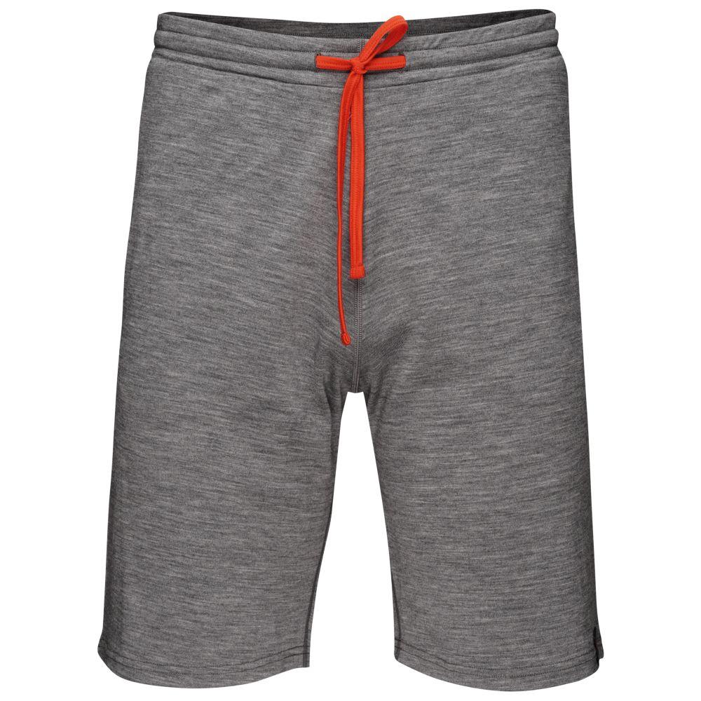 Isobaa | Mens Merino 200 Shorts (Charcoal) | Our premium 200gm Merino wool shorts are ideal for exercise, post-workout relaxation, weekend lounging, errands, or tackling your daily routines – experience unmatched softness, natural temperature regulation, and odour-resistance.