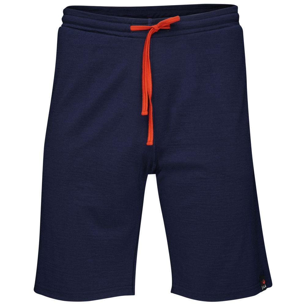 Isobaa | Mens Merino 200 Shorts (Navy) | Our premium 200gm Merino wool shorts are ideal for exercise, post-workout relaxation, weekend lounging, errands, or tackling your daily routines – experience unmatched softness, natural temperature regulation, and odour-resistance.