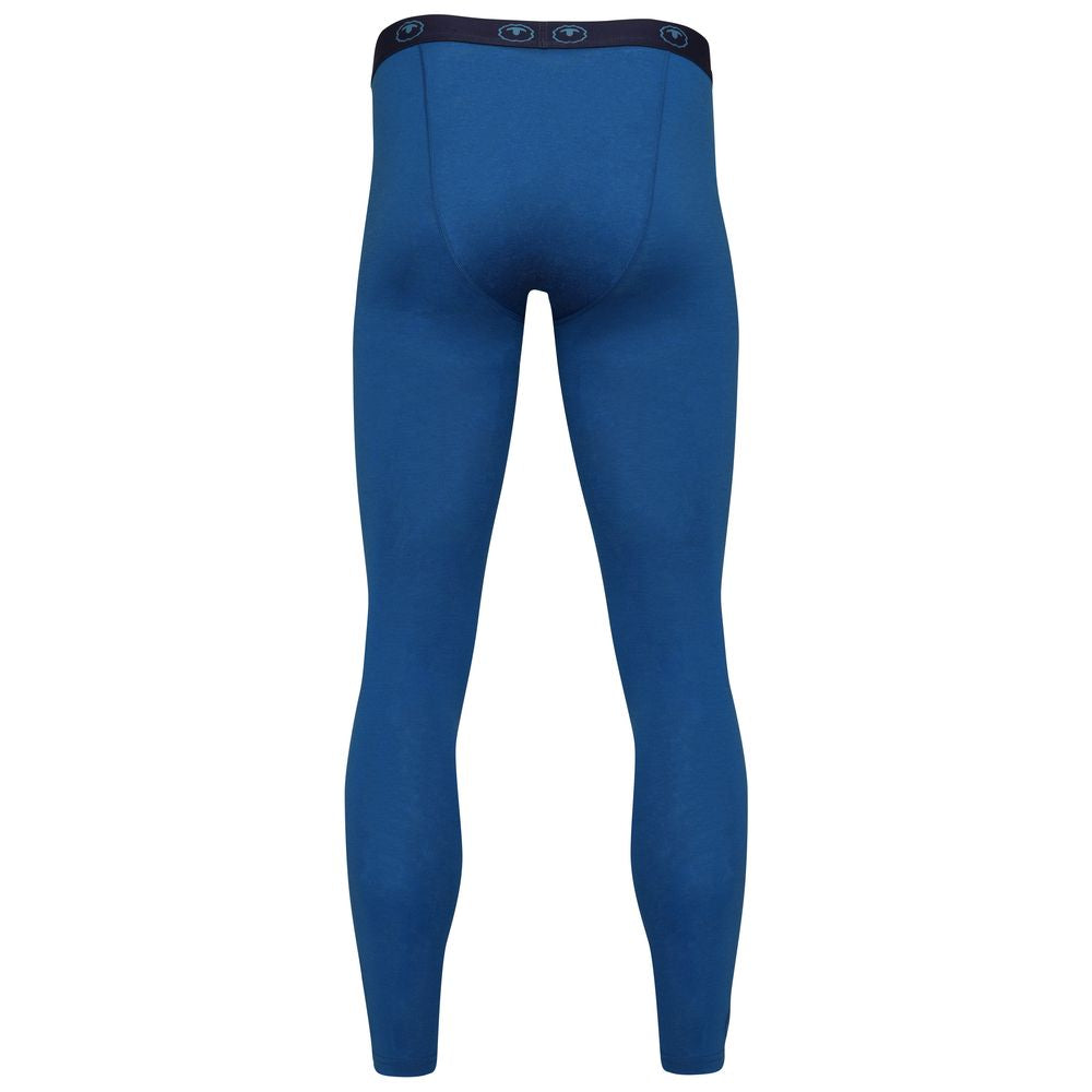 Isobaa | Mens Merino 200 Tights (Blue) | Conquer mountains, ski slopes, and sofa days with unmatched comfort in our 200gm Merino wool tights.