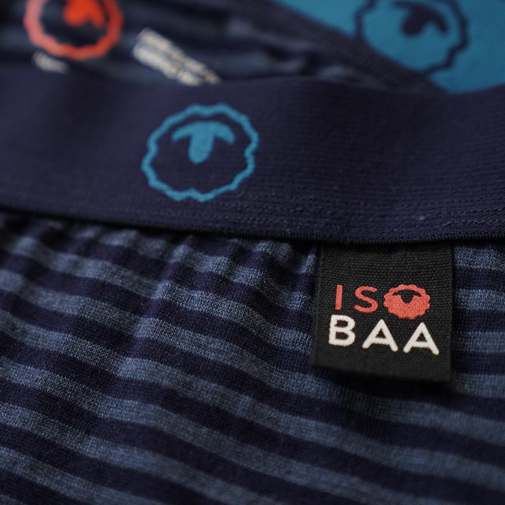 Isobaa | Mens Merino 200 Tights (Navy/Denim) | Conquer mountains, ski slopes, and sofa days with unmatched comfort in our 200gm Merino wool tights.