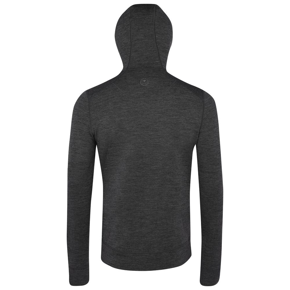 Isobaa | Mens Merino 260 Casual Hoodie (Smoke) | The best in warmth and versatility: Isobaa 260gm midweight Merino wool hoodie.