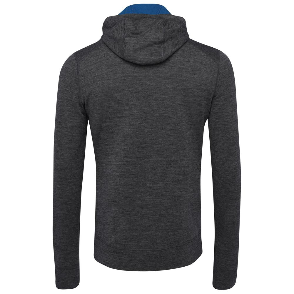 Isobaa | Mens Merino 260 Casual Hoodie (Smoke) | The best in warmth and versatility: Isobaa 260gm midweight Merino wool hoodie.