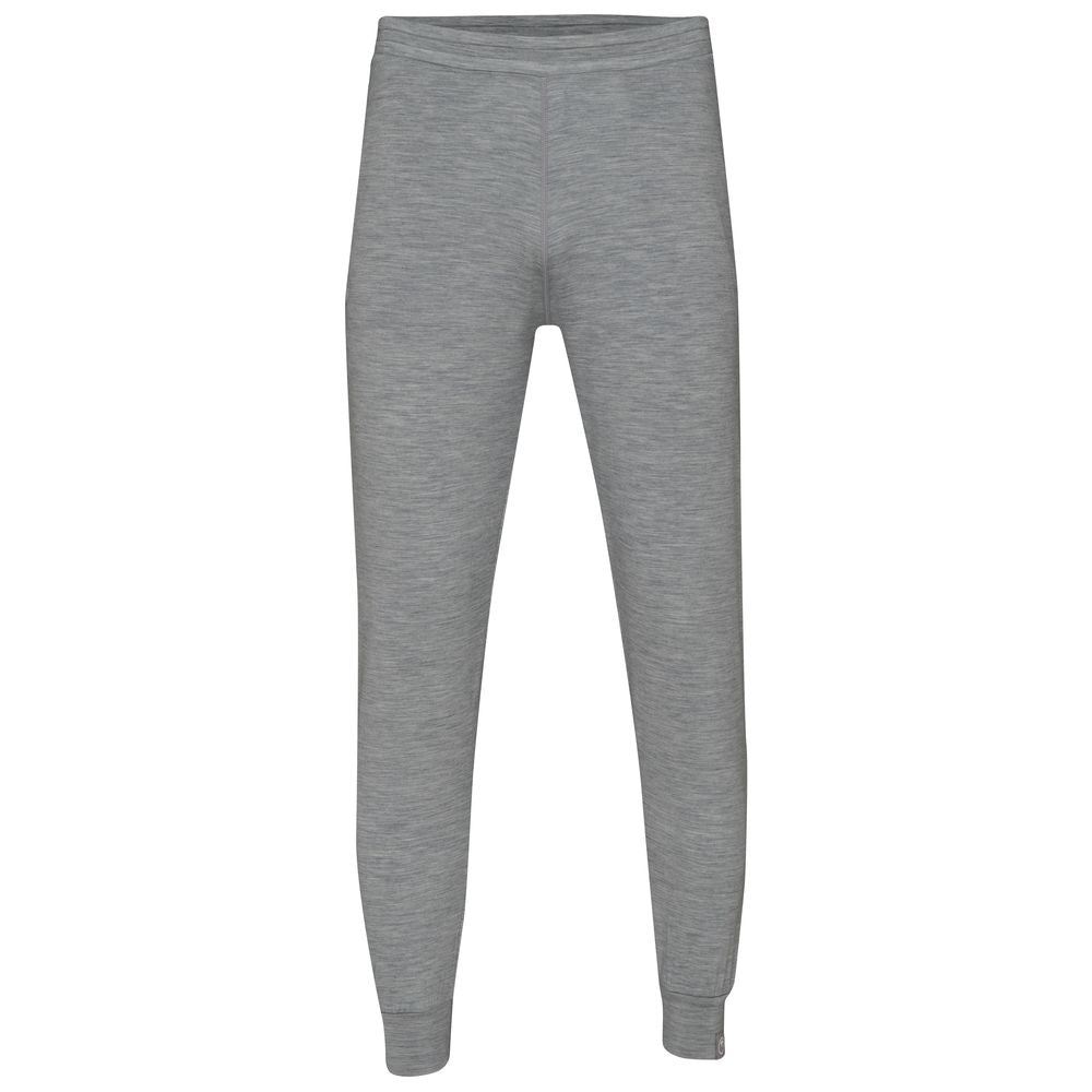 Isobaa | Mens Merino Blend 200 PJ Joggers (Cloud Melange) | Our superfine Merino blend joggers.