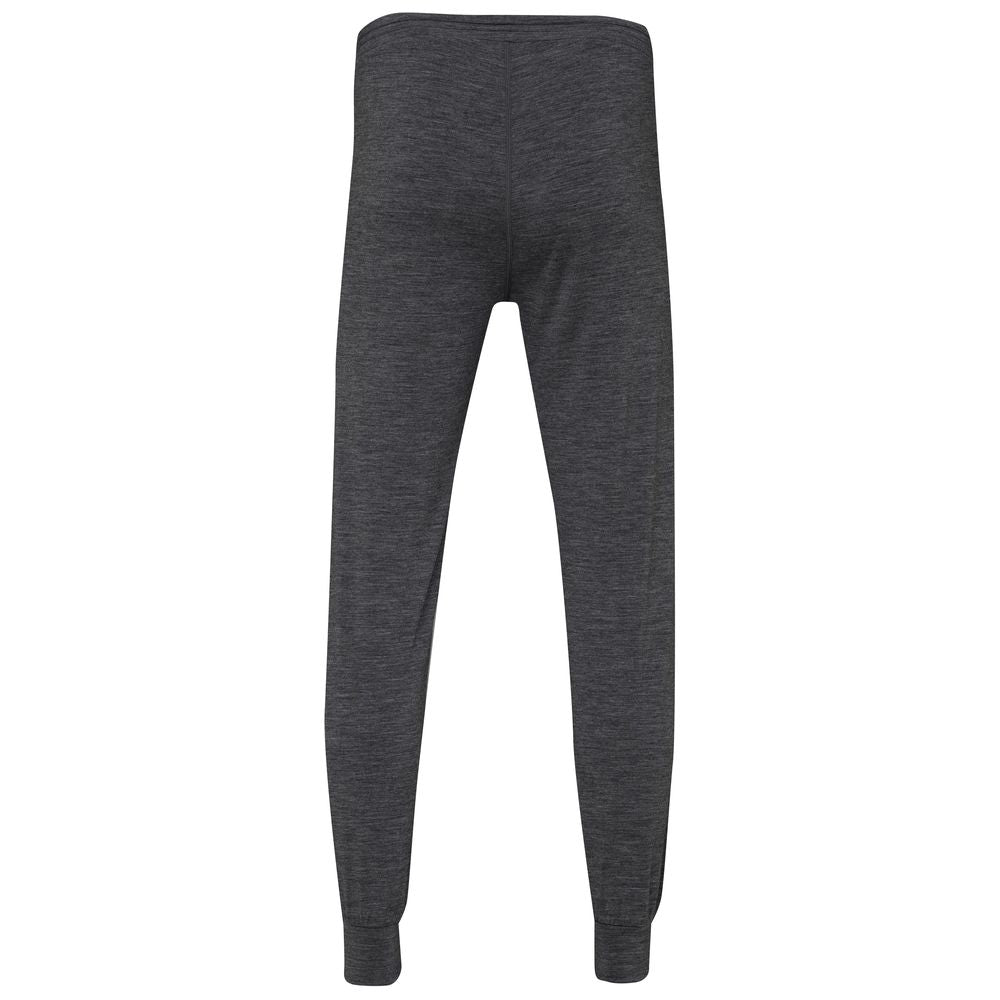 Isobaa | Mens Merino Blend 200 PJ Joggers (Smoke Melange) | Our superfine Merino blend joggers.