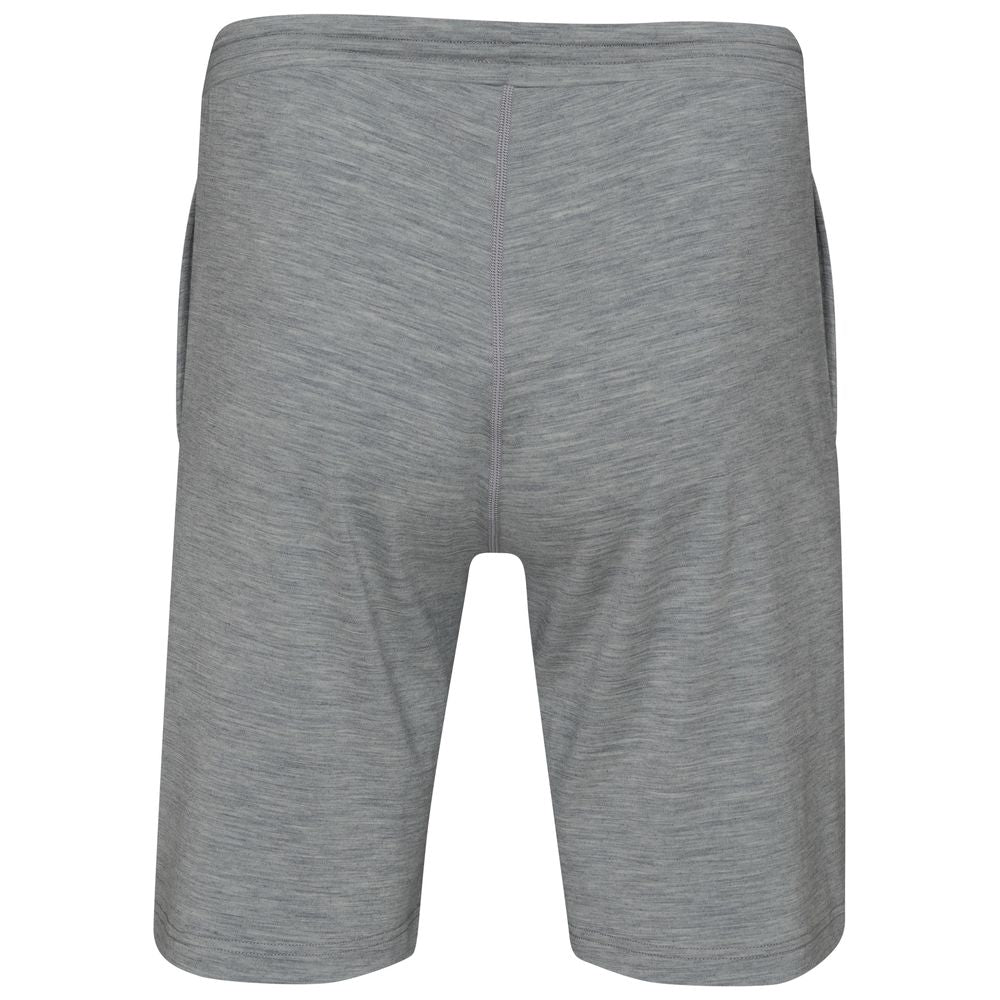 Isobaa | Mens Merino Blend 200 PJ Shorts (Cloud Melange) | Discover breathable comfort with our Merino blend shorts.