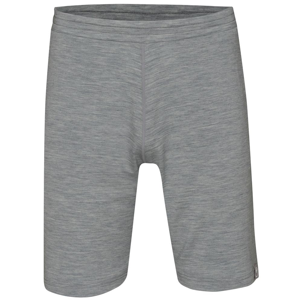 Isobaa | Mens Merino Blend 200 PJ Shorts (Cloud Melange) | Discover breathable comfort with our Merino blend shorts.