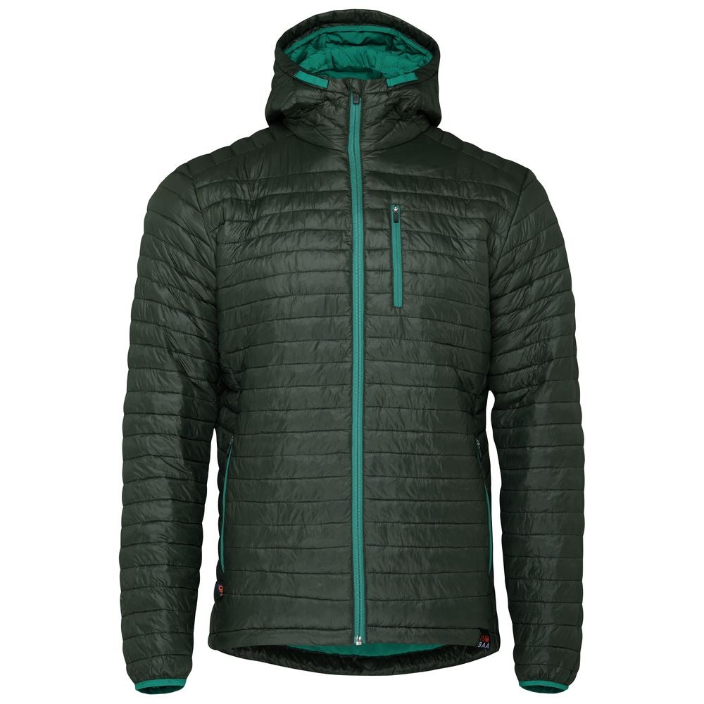 Mens Merino Wool Insulated Jacket (Forest/Green) Isobaa