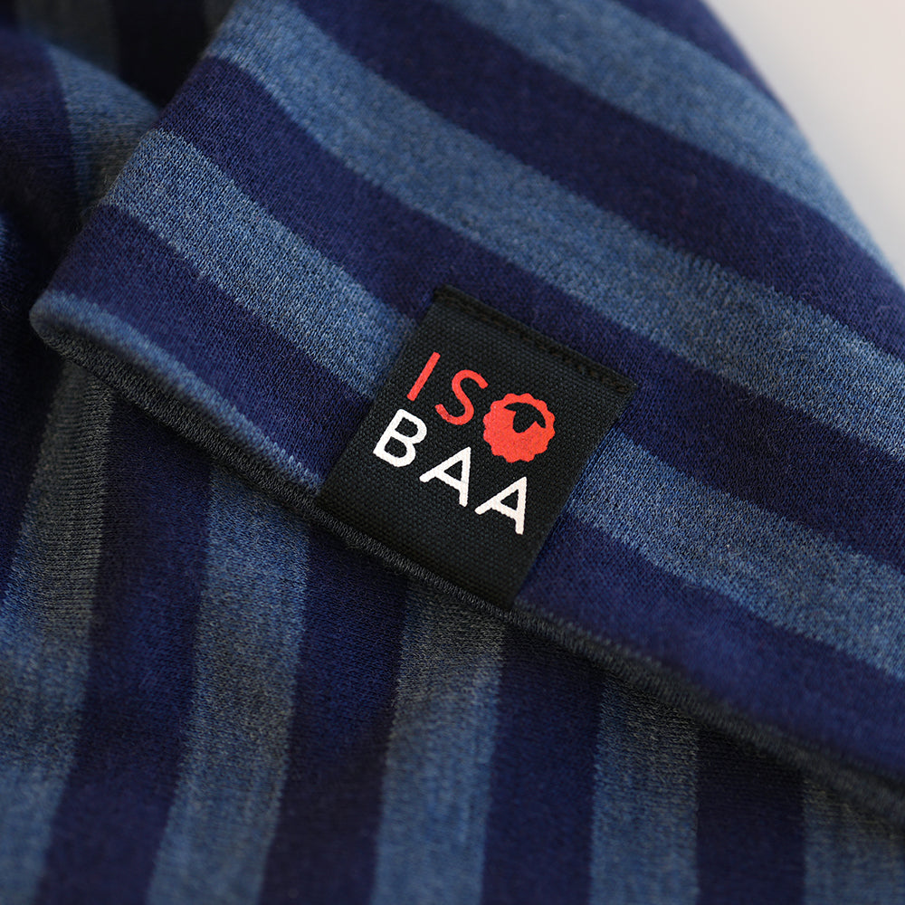 Isobaa | Merino 230 Beanie (Navy/Denim) | Isobaa's double-layered Merino beanie is your key to warmth & comfort in any season.