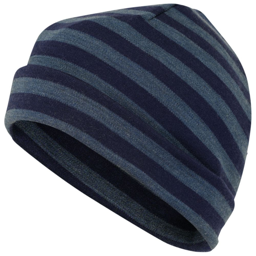 Isobaa | Merino 230 Beanie (Navy/Denim) | Isobaa's double-layered Merino beanie is your key to warmth & comfort in any season.