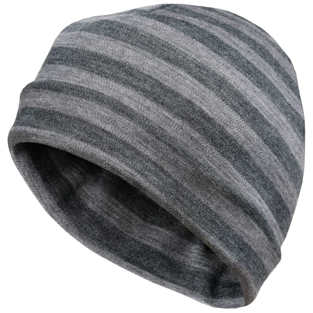 Isobaa | Merino 230 Beanie (Smoke/Charcoal) | Isobaa's double-layered Merino beanie is your key to warmth & comfort in any season.