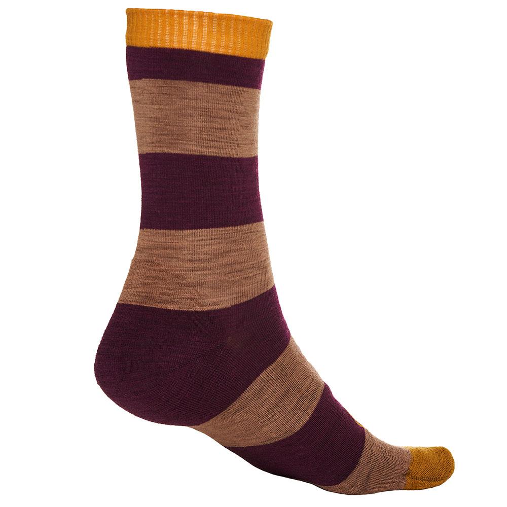 Isobaa | Merino Blend Everyday Socks (3 Pack - Wine/Red) | Discover the ultimate everyday sock with Isobaa's Merino blend (3-pack).