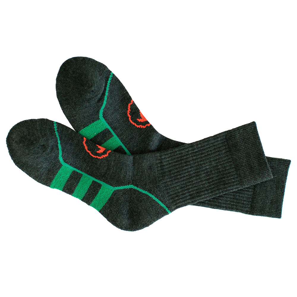 Isobaa | Merino Blend Hiking Socks (3 Pack - Forest/Green) | Discover the ultimate hiking sock with Isobaa's mid-weight Merino blend (3-pack).