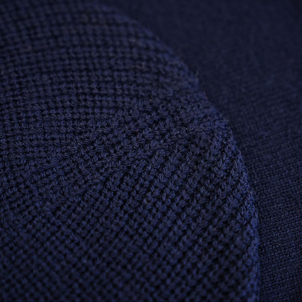 Isobaa | Merino Fisherman Beanie (Navy) | From mountain trails to city streets, our extra-fine Merino fisherman beanie delivers classic style and unmatched comfort.