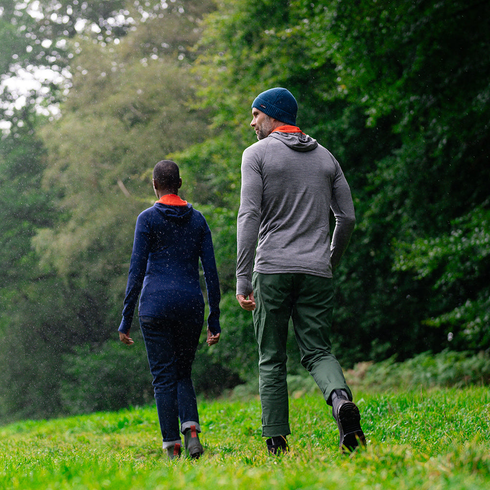 Isobaa | Merino Fisherman Beanie (Petrol) | From mountain trails to city streets, our extra-fine Merino fisherman beanie delivers classic style and unmatched comfort.