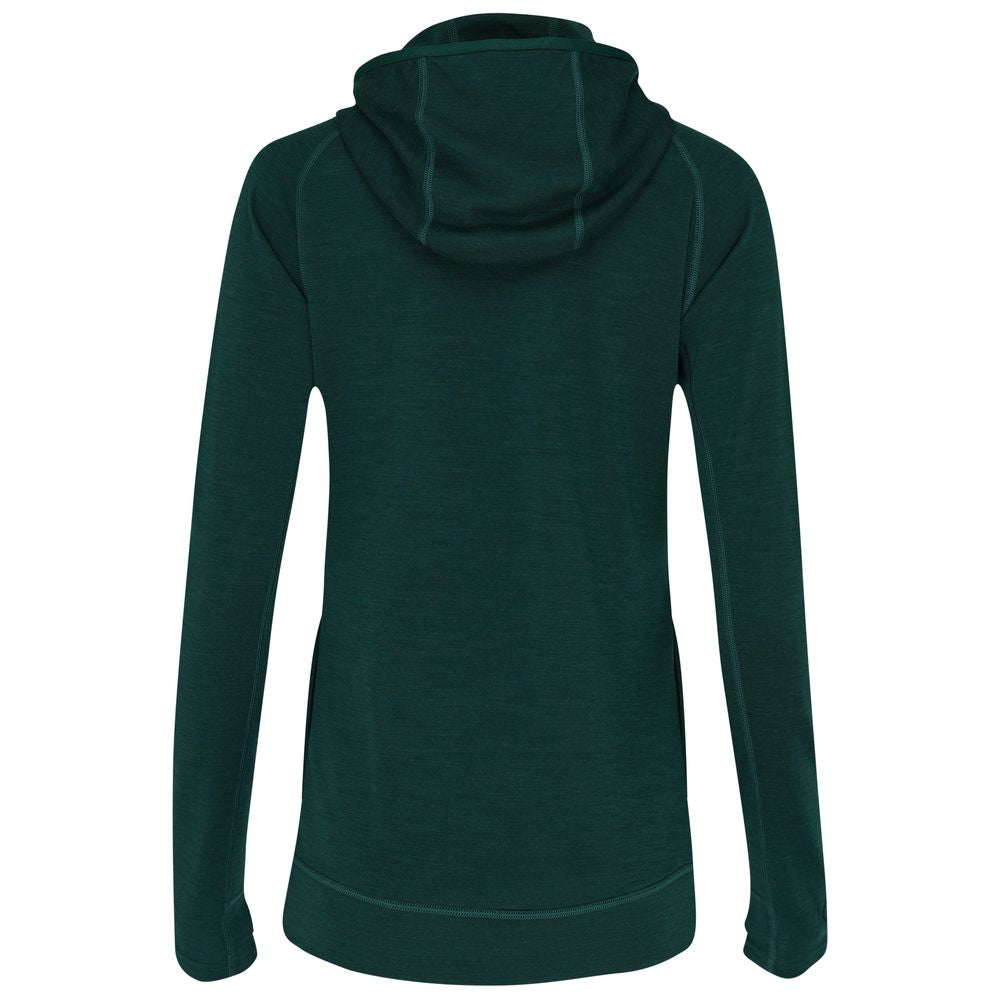 Isobaa | Womens IsoSoft 240 Hoodie (Emerald) | For chilly trailheads, post-workout cool-downs, and cosy weekends.