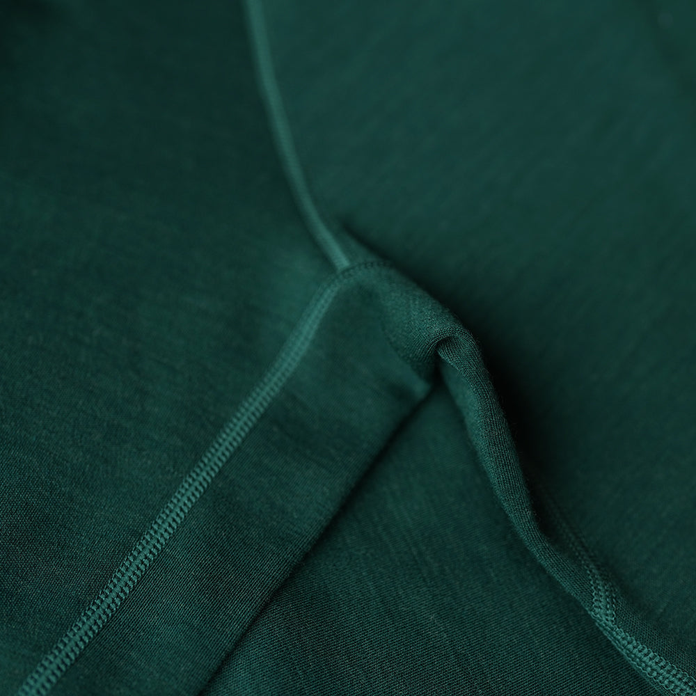 Isobaa | Womens IsoSoft 240 Hoodie (Emerald) | For chilly trailheads, post-workout cool-downs, and cosy weekends.