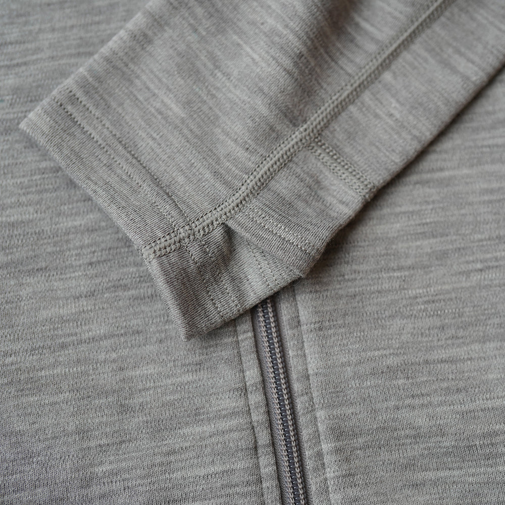 Isobaa | Womens IsoSoft 240 Hoodie (Grey) | For chilly trailheads, post-workout cool-downs, and cosy weekends.