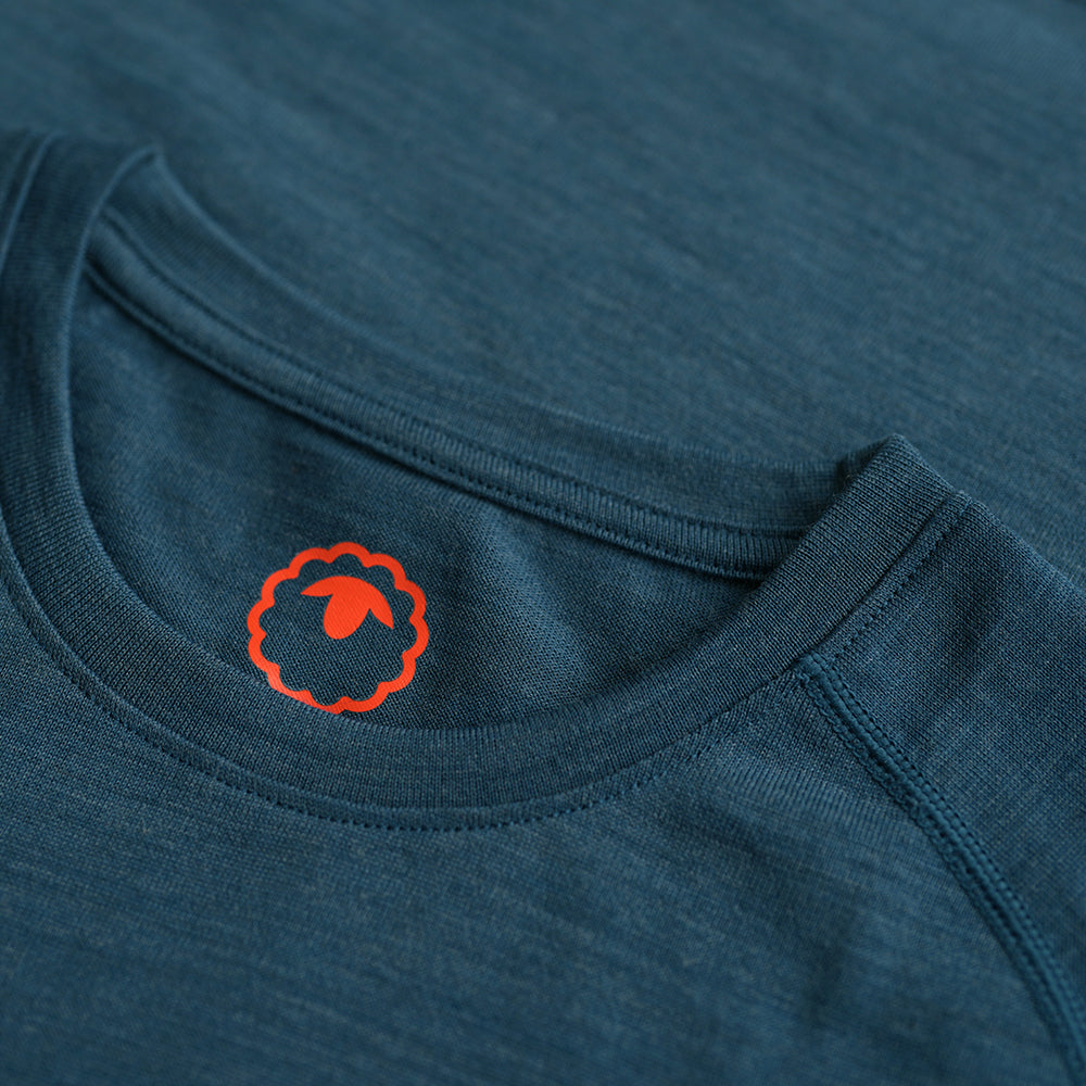 Isobaa | Womens IsoSoft 180 Long Sleeve Crew (Teal) | The ultimate adventure top.