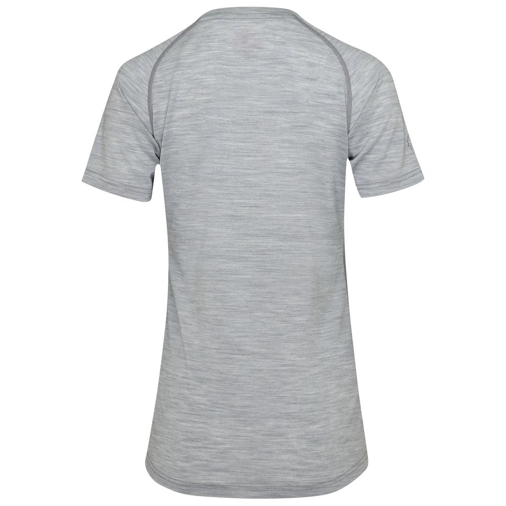 Isobaa | Womens IsoSoft 180 Short Sleeve Crew (Cloud) | Performance-driven Merino short-sleeved top.