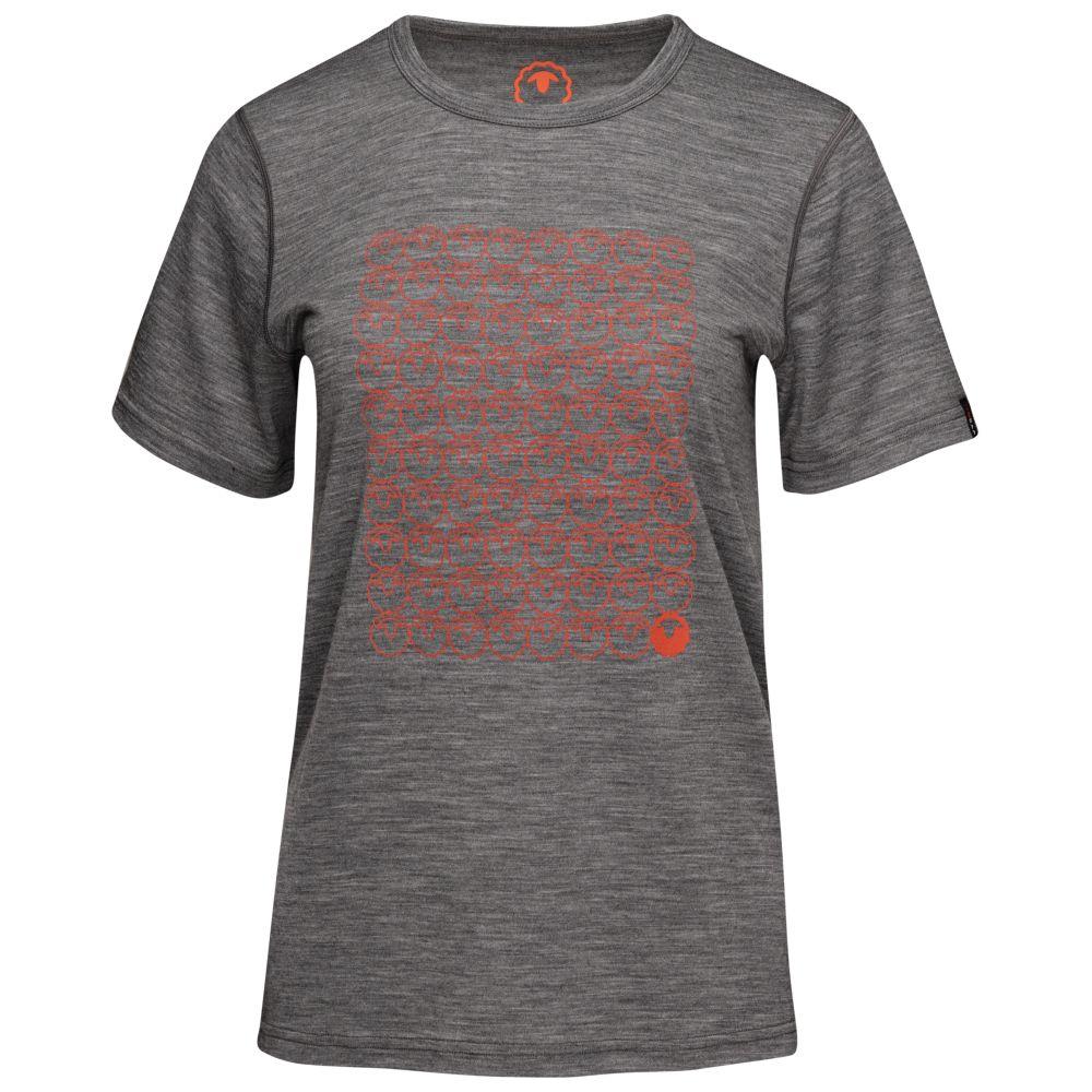 Isobaa | Womens Merino 150 Odd One Out Tee (Charcoal) | Gear up for everyday adventures, big and small, with Isobaa's superfine Merino Tee.