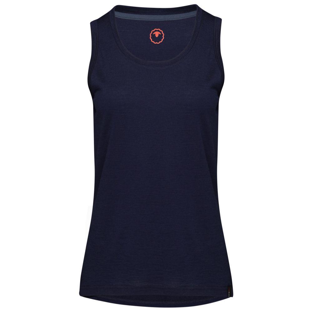 Isobaa | Womens Merino 150 Vest (Navy) | Be ready for any adventure with Isobaa's superfine Merino sleeveless Vest.