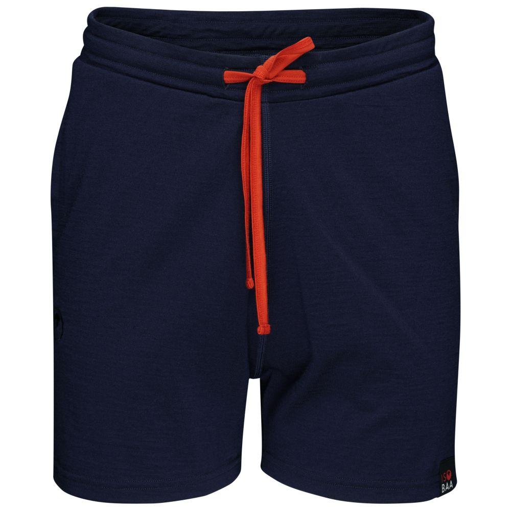 Isobaa | Womens Merino 200 Shorts (Navy) | Our premium 200gm Merino wool shorts are ideal for exercise, post-workout relaxation, weekend lounging, errands, or tackling your daily routines – experience unmatched softness, natural temperature regulation, and odour-resistance.