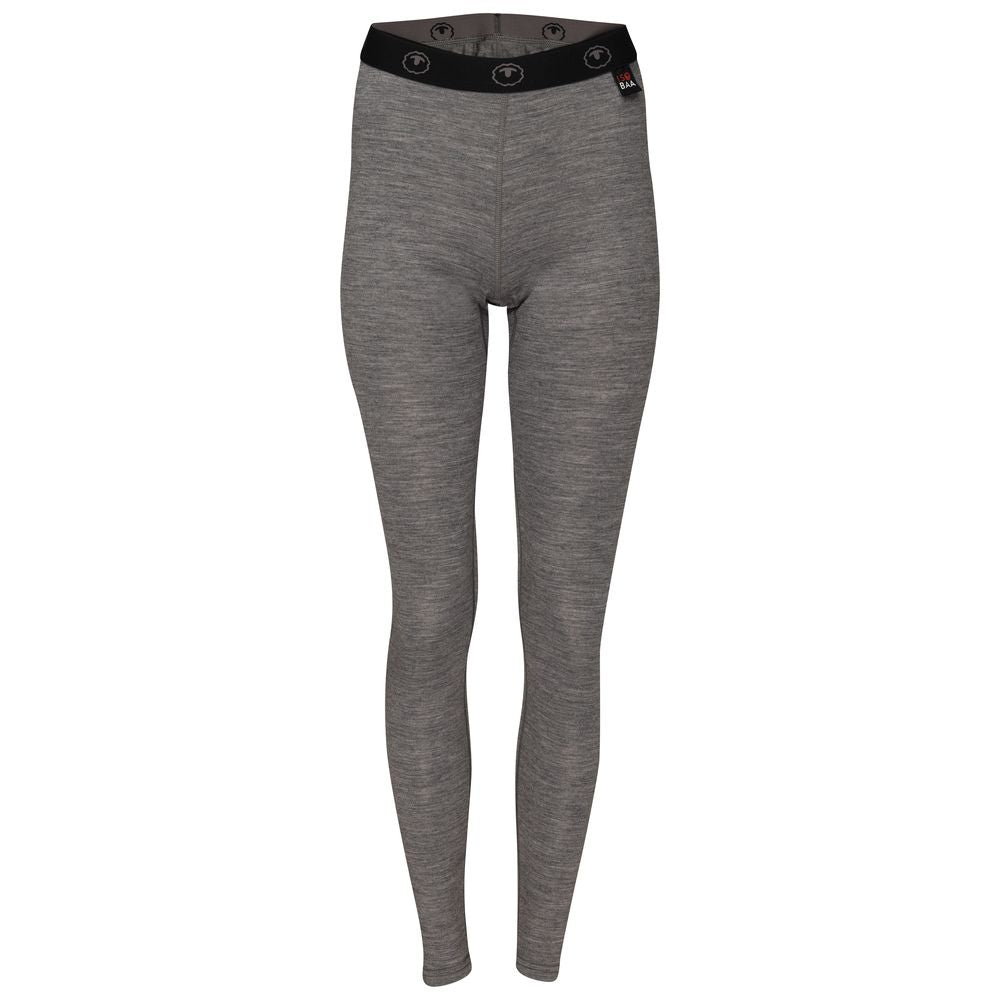 Isobaa | Womens Merino 200 Tights (Charcoal) | Conquer mountains, ski slopes, and sofa days with unmatched comfort in our 200gm Merino wool tights.